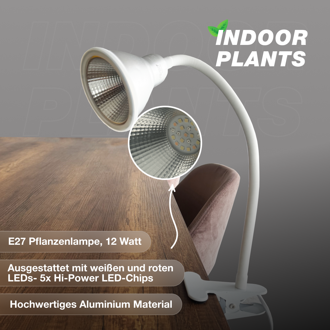 E27-Pflanzenlampe Grow Light Flexia - LED Pflanzenlampe von Venso