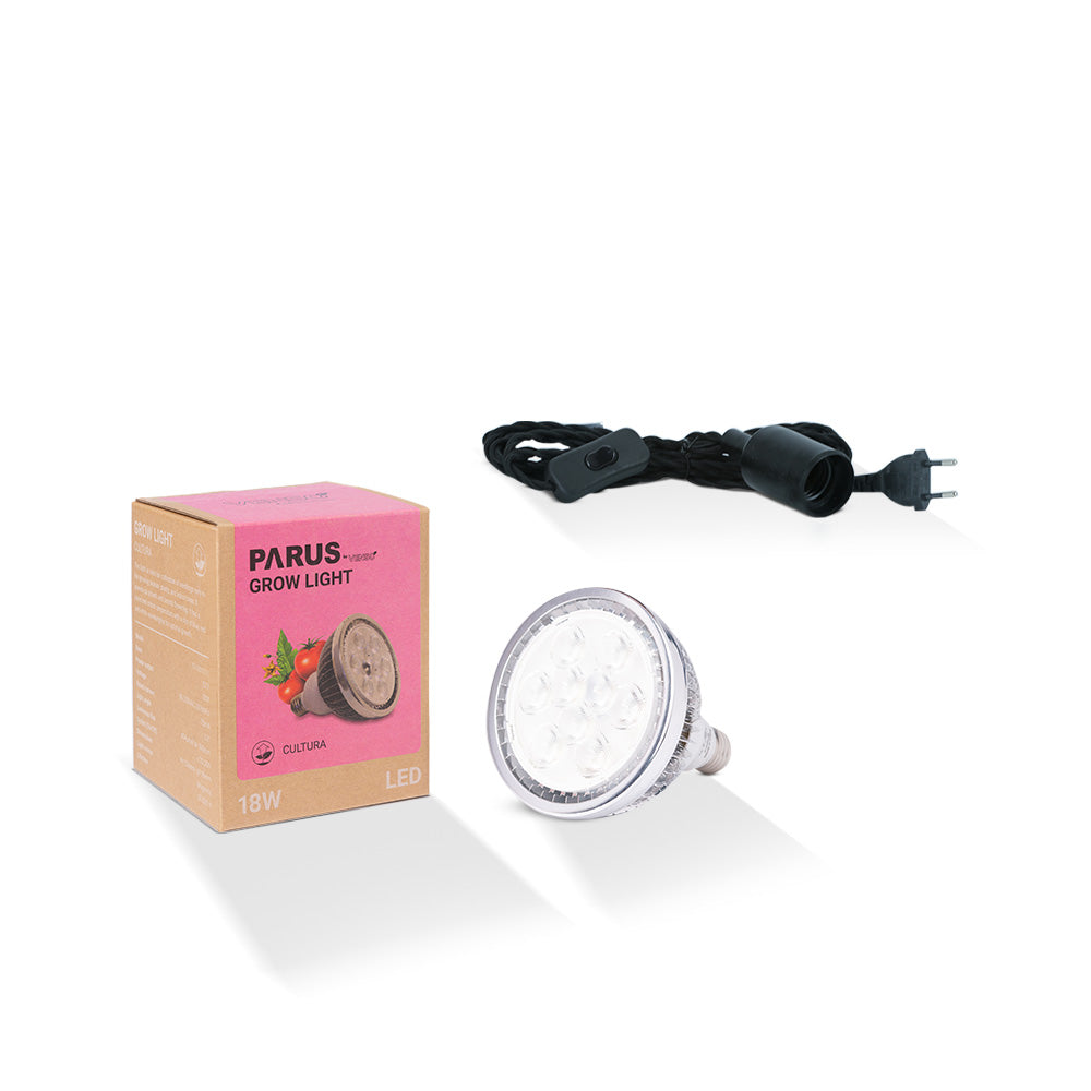 E27 Pflanzenlampe “cultura” mit der Helix Lampenfassung im Vorteilspaket