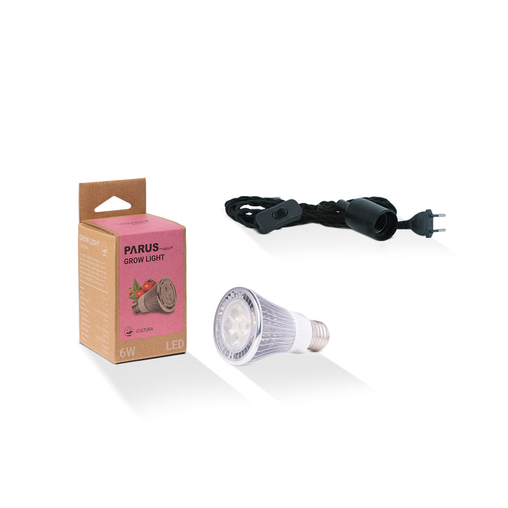 E27 Pflanzenlampe “cultura” mit der Helix Lampenfassung im Vorteilspaket