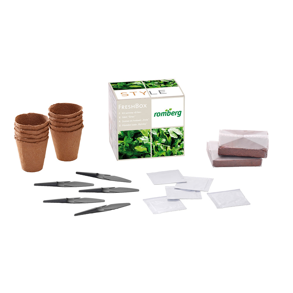 Anzucht-Set Fresh-Box "Kräuter"