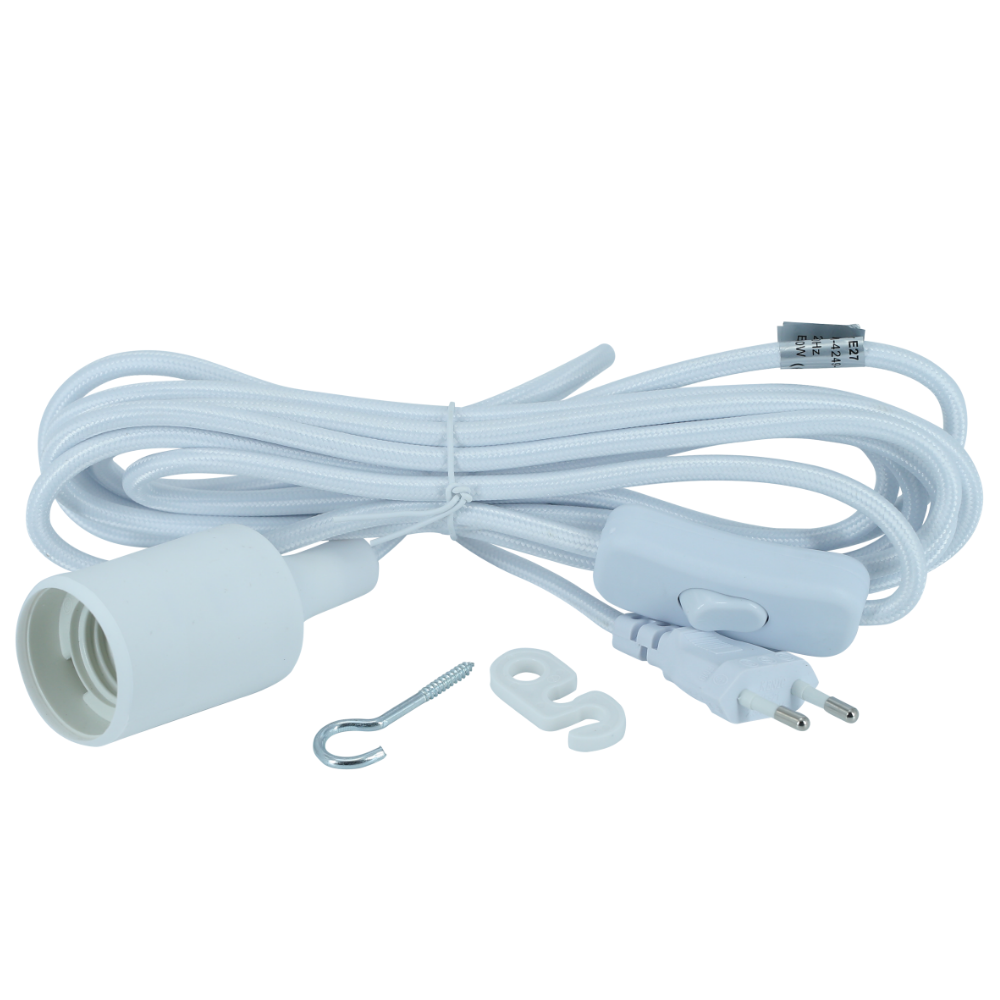 E27 lamp socket (4m cable)
