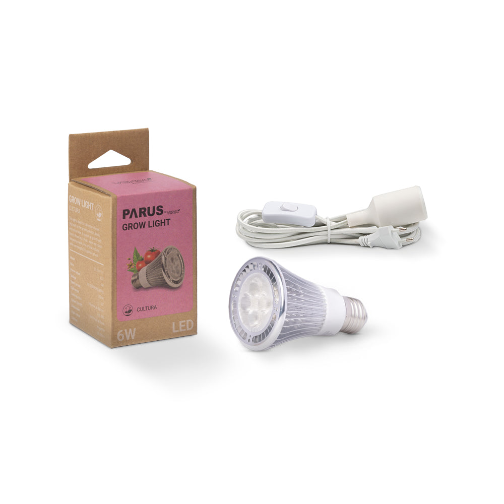 E27 Pflanzenlampe “cultura” mit der Lampenfassung im Vorteilspaket