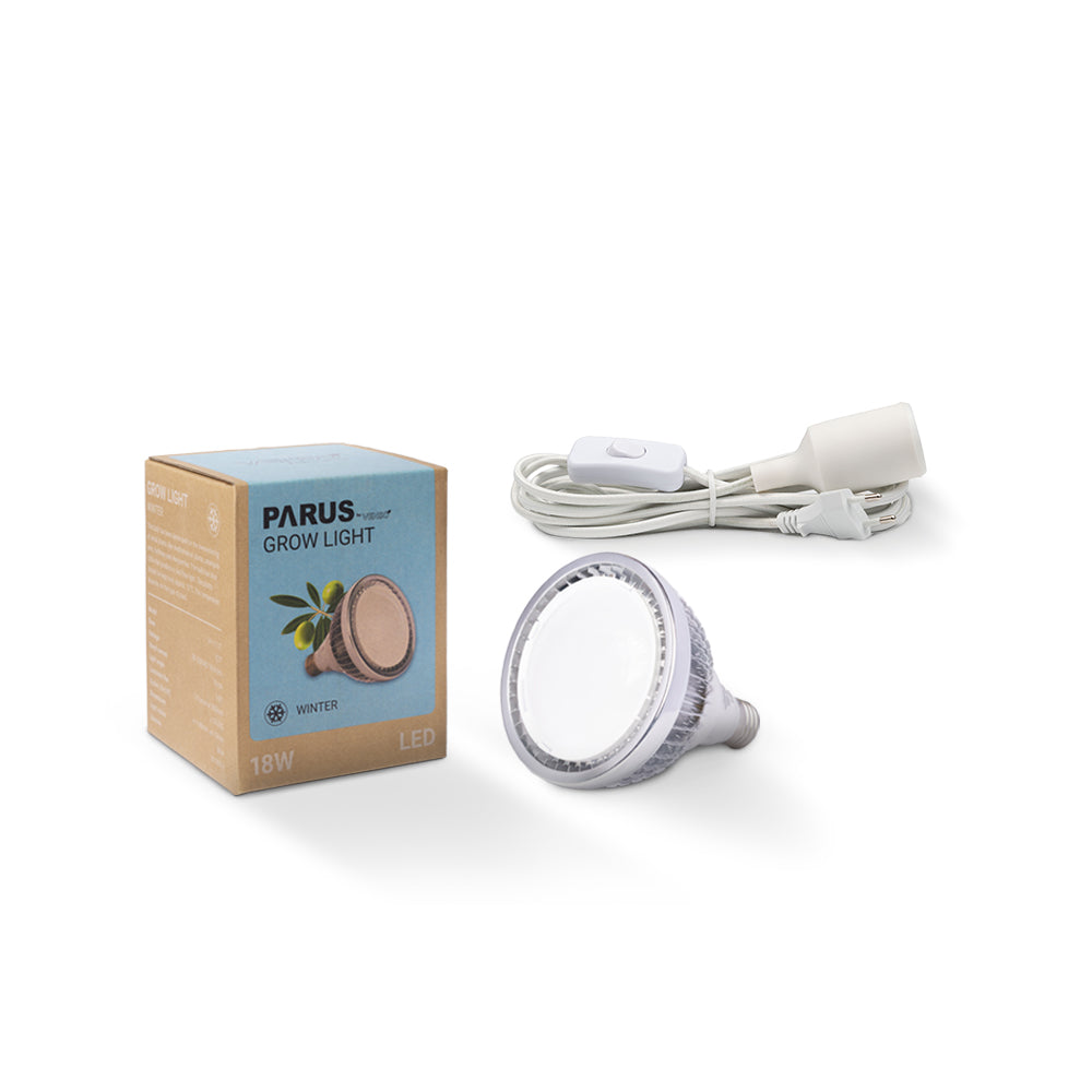 E27 Pflanzenlampe “winter” mit der Lampenfassung im Vorteilspaket