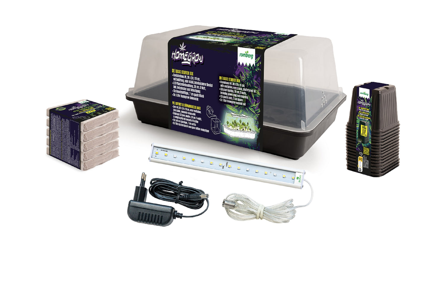 BASIC STARTER BOX Zimmergewächshaus Set