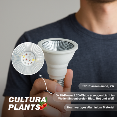 E27 plant lamp "Cultura" - LED plant lamp from Venso