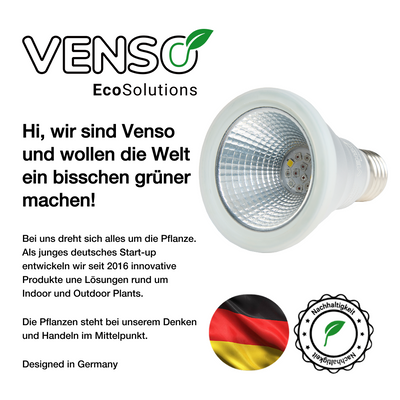 E27 plant lamp "Cultura" - LED plant lamp from Venso