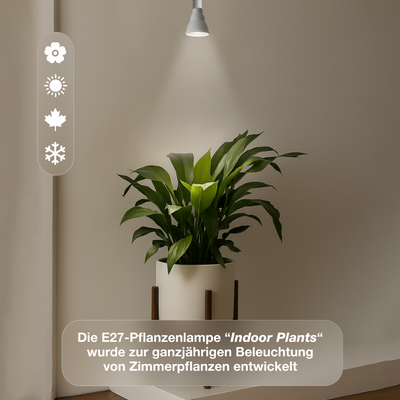 E27-Pflanzenlampe Grow Light Indoor Plants - LED Pflanzenlampe von Venso