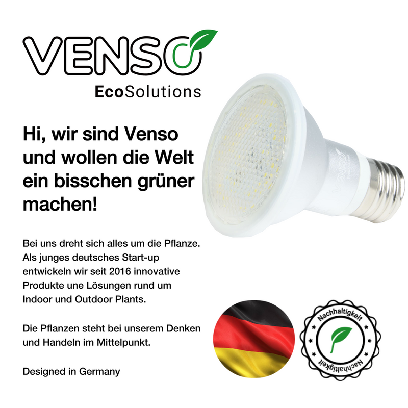 E27-Pflanzenlampe Grow Light Winter - LED Pflanzenlampe von Venso