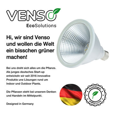 E27-Pflanzenlampe Grow Light Indoor Plants - LED Pflanzenlampe von Venso