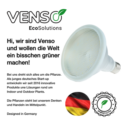 E27-Pflanzenlampe Grow Light Winter - LED Pflanzenlampe von Venso