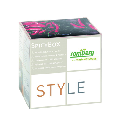 Anzucht-Set Spicy-Box "Chili &amp; Paprika"