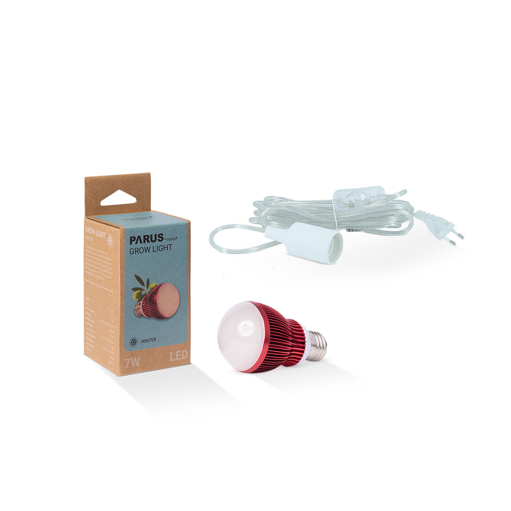 E27 Pflanzenlampe “winter” mit der Lampenfassung im Vorteilspaket