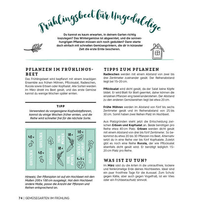Ernte gut, alles gut! – Gemüsegärtnern im Hochbeet, Frühbeet und Gewächshaus