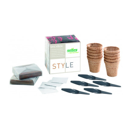 Anzucht-Set Spicy-Box "Chili &amp; Paprika"