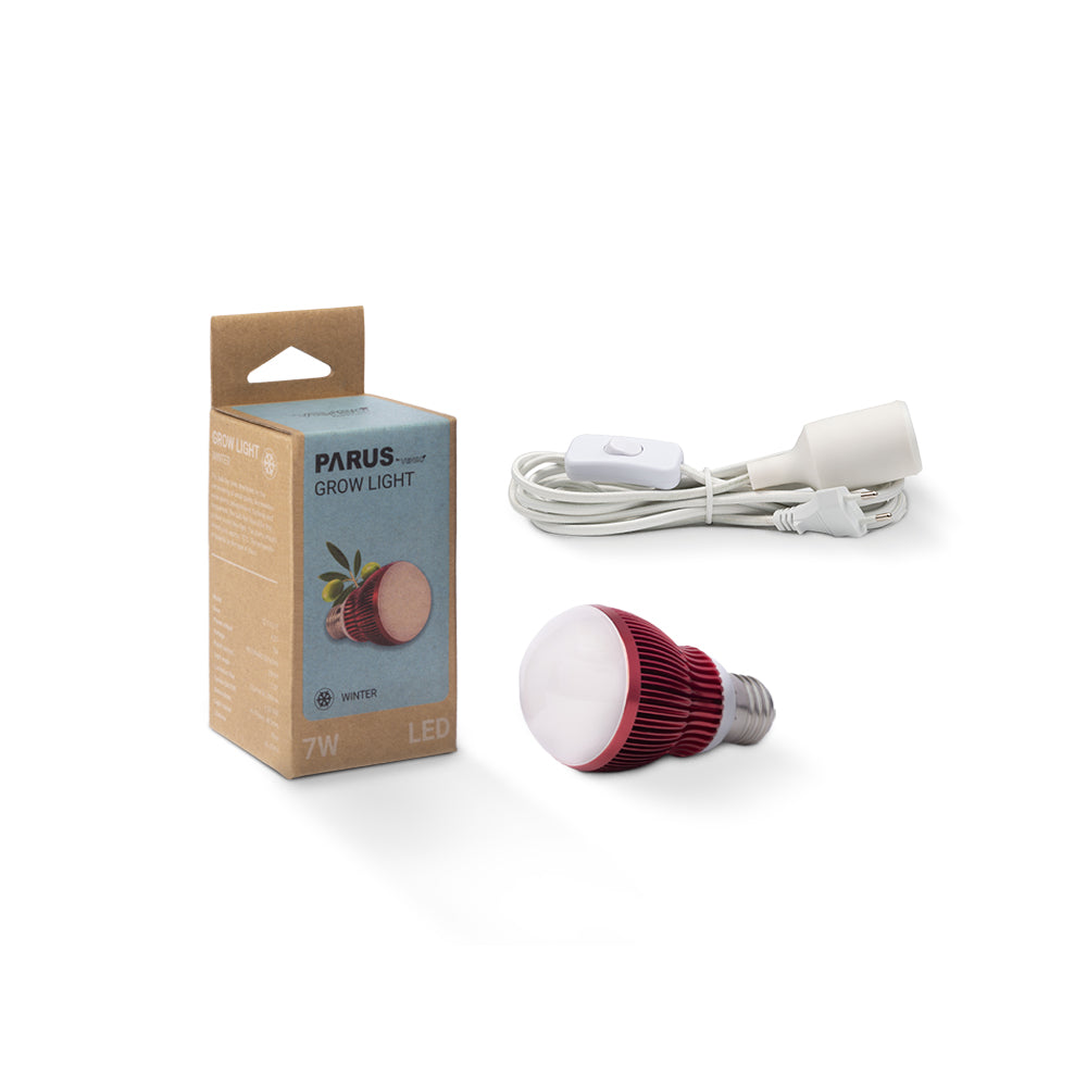 E27 Pflanzenlampe “winter” mit der Lampenfassung im Vorteilspaket